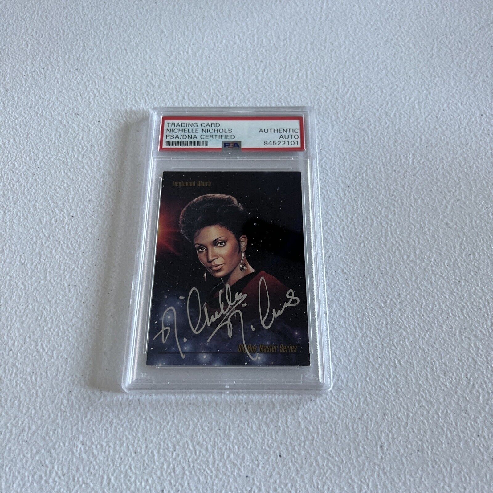 Nichelle Nichols "Uhura" Autographed Signed 1993 Star Trek Card PSA Auth Slab