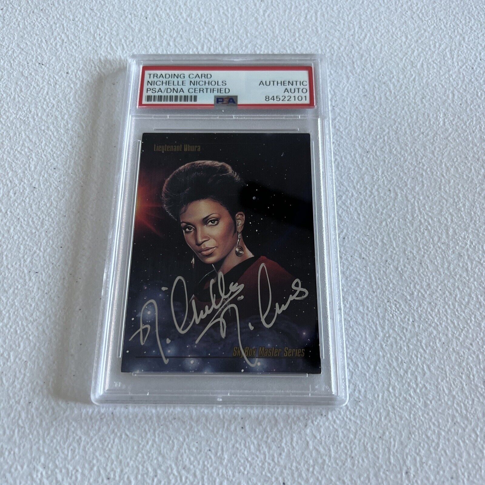 Nichelle Nichols "Uhura" Autographed Signed 1993 Star Trek Card PSA Auth Slab