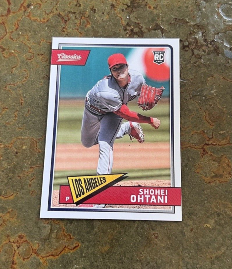 Shohei Ohtani Los Angeles Angels 2018 Panini Classics Baseball Rookie Card #7