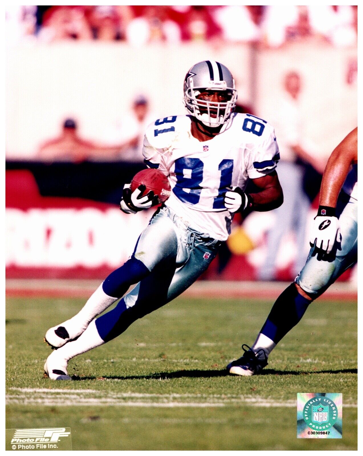 Raghib Ismail Dallas Cowboys Photofile 8x10 Unsigned NFL Hologram Sports Photo 2