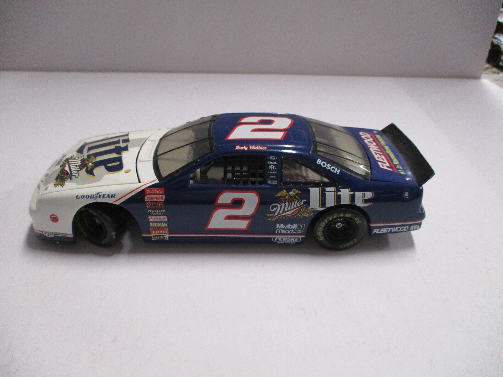 Rusty Wallace Miller Lite April 6, 1997 Winston Cup LE Collectable 1:24 1/2500