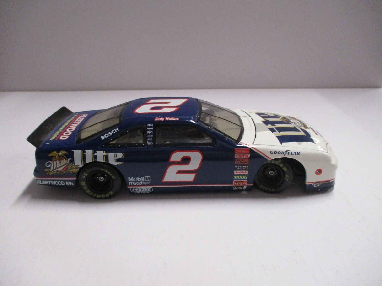 Rusty Wallace Miller Lite April 6, 1997 Winston Cup LE Collectable 1:24 1/2500