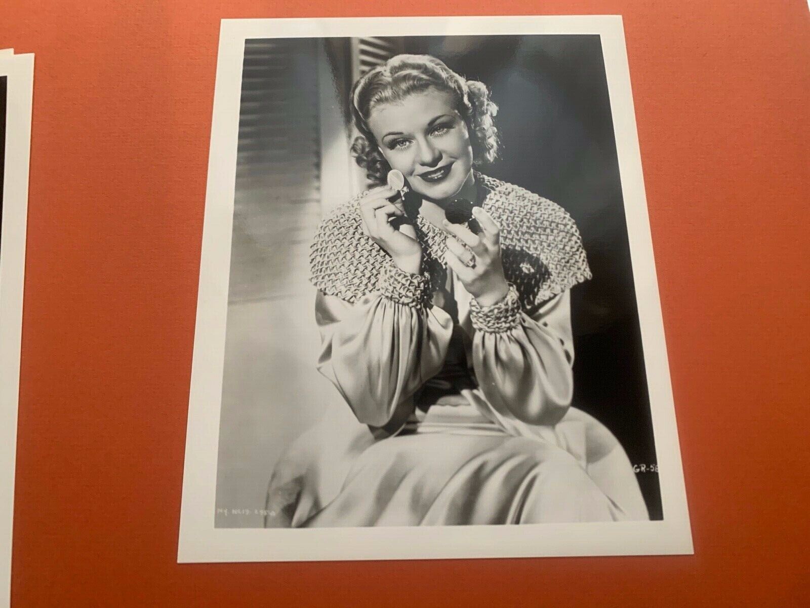 Ginger Rogers Actress Unsigned Vintage Publicity Photo Size 8x10 B&W Photo