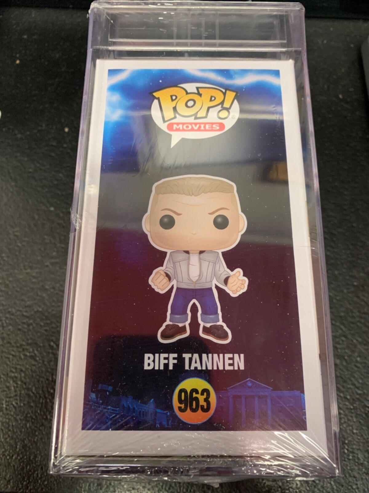 Tom Wilson Signed Funko Pop PSA Slabbed Certified Biff Tannen Back to the Future