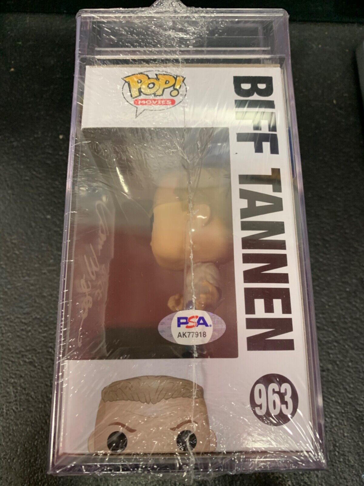 Tom Wilson Signed Funko Pop PSA Slabbed Certified Biff Tannen Back to the Future