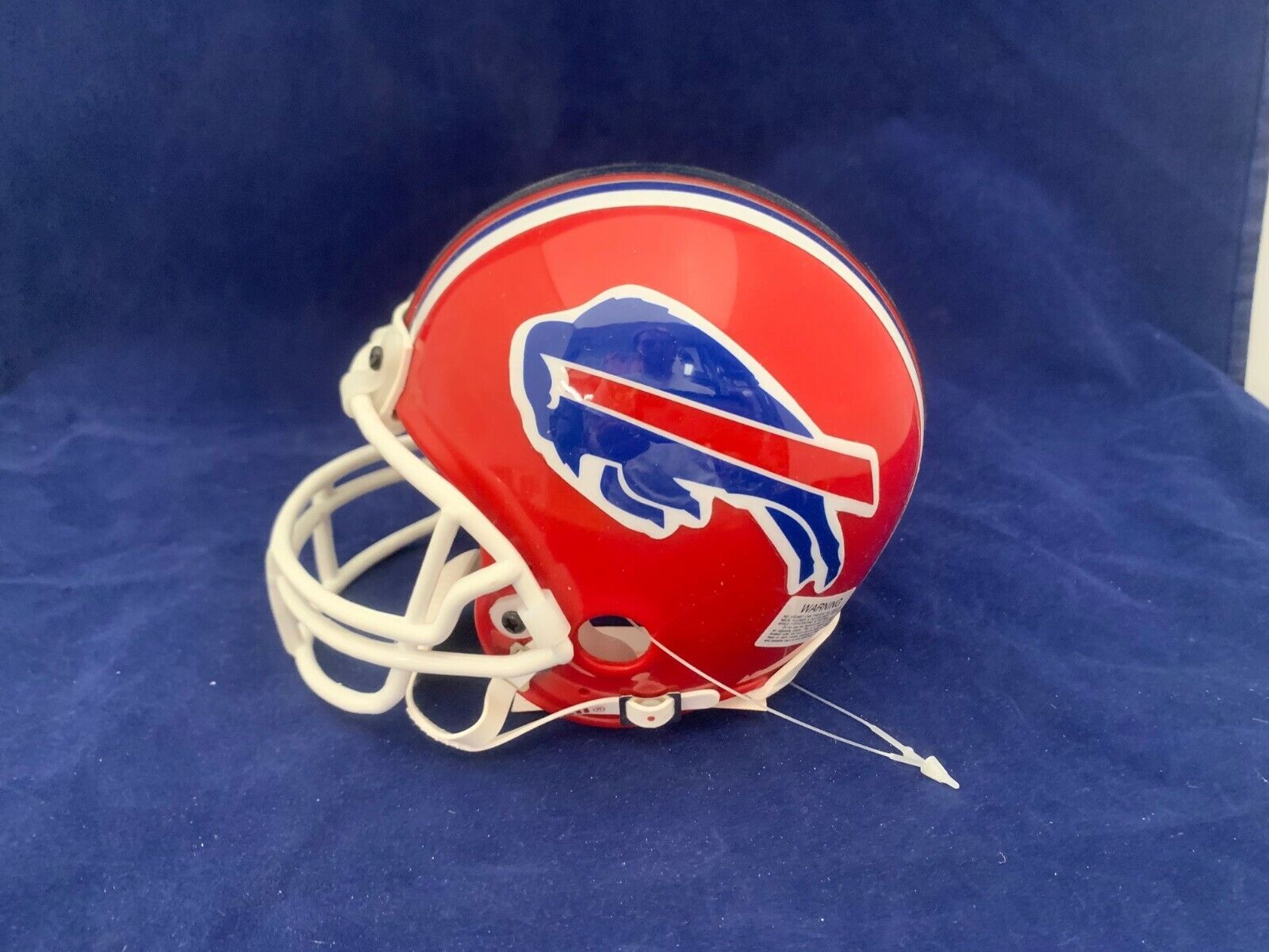 Jake De Lemalure Bills Signed Mini Helmet with HOF 03 Inscription All Sports COA