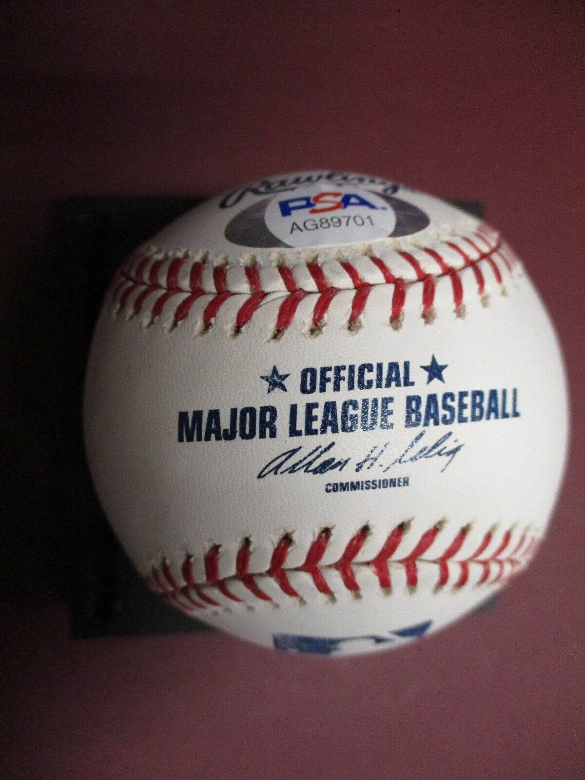 Lee MacPhail HOF 1998 Autographed Official Ball Signed Baseball PSA COA