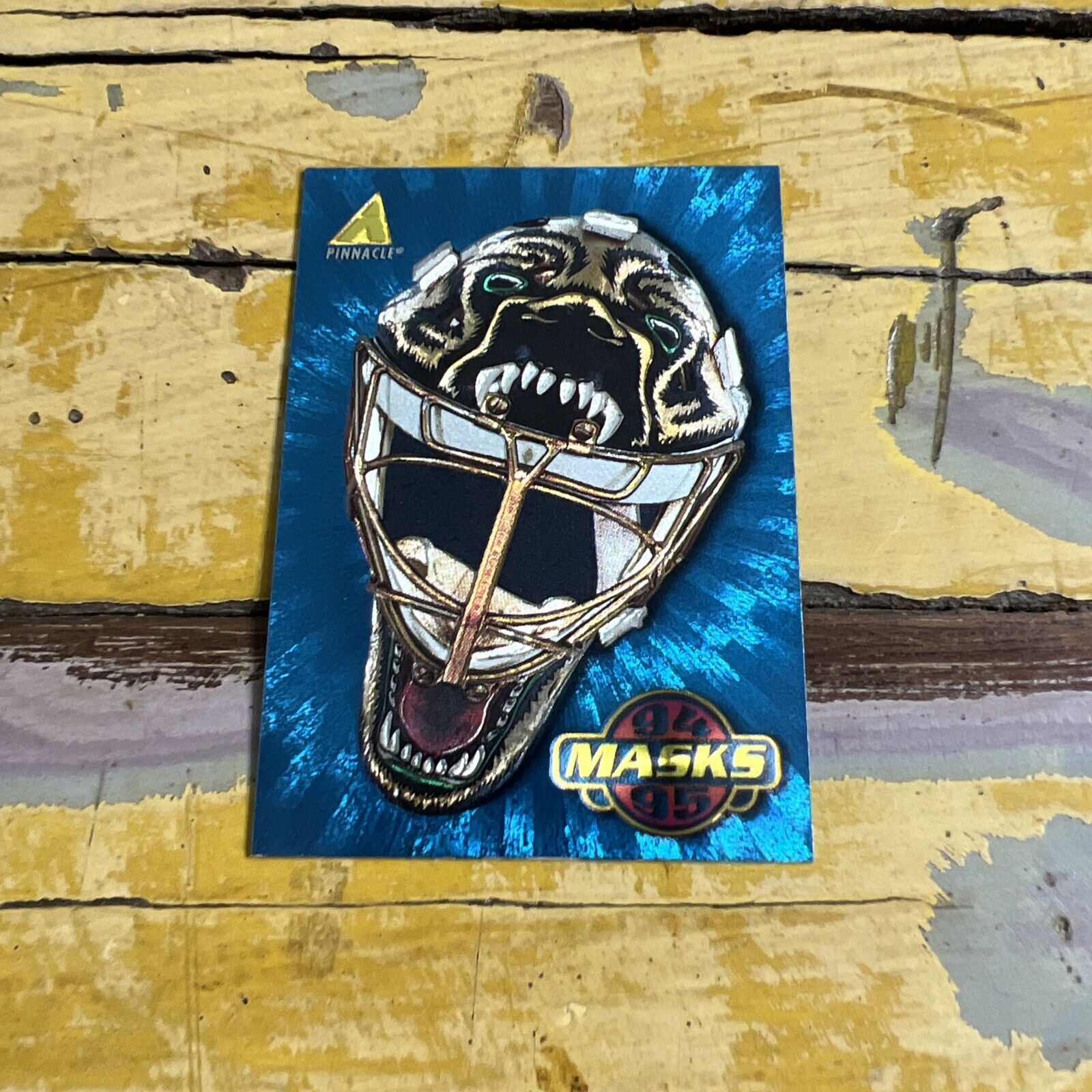 NHL Andy Moog Dallas Stars 1994-95 Pinnacle Masks Card #MA8