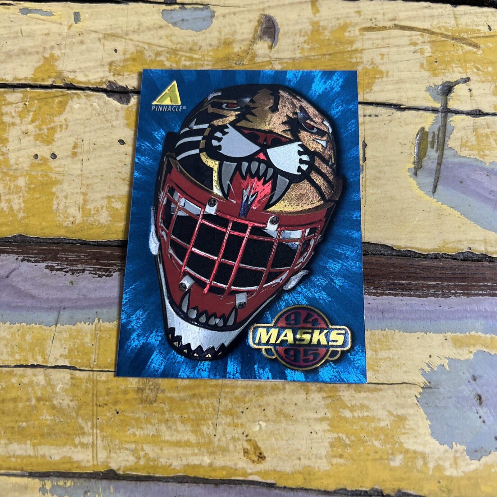 NHL John Vanbiesbrouck Florida Panthers 1994-95 Pinnacle Masks Card #MA2