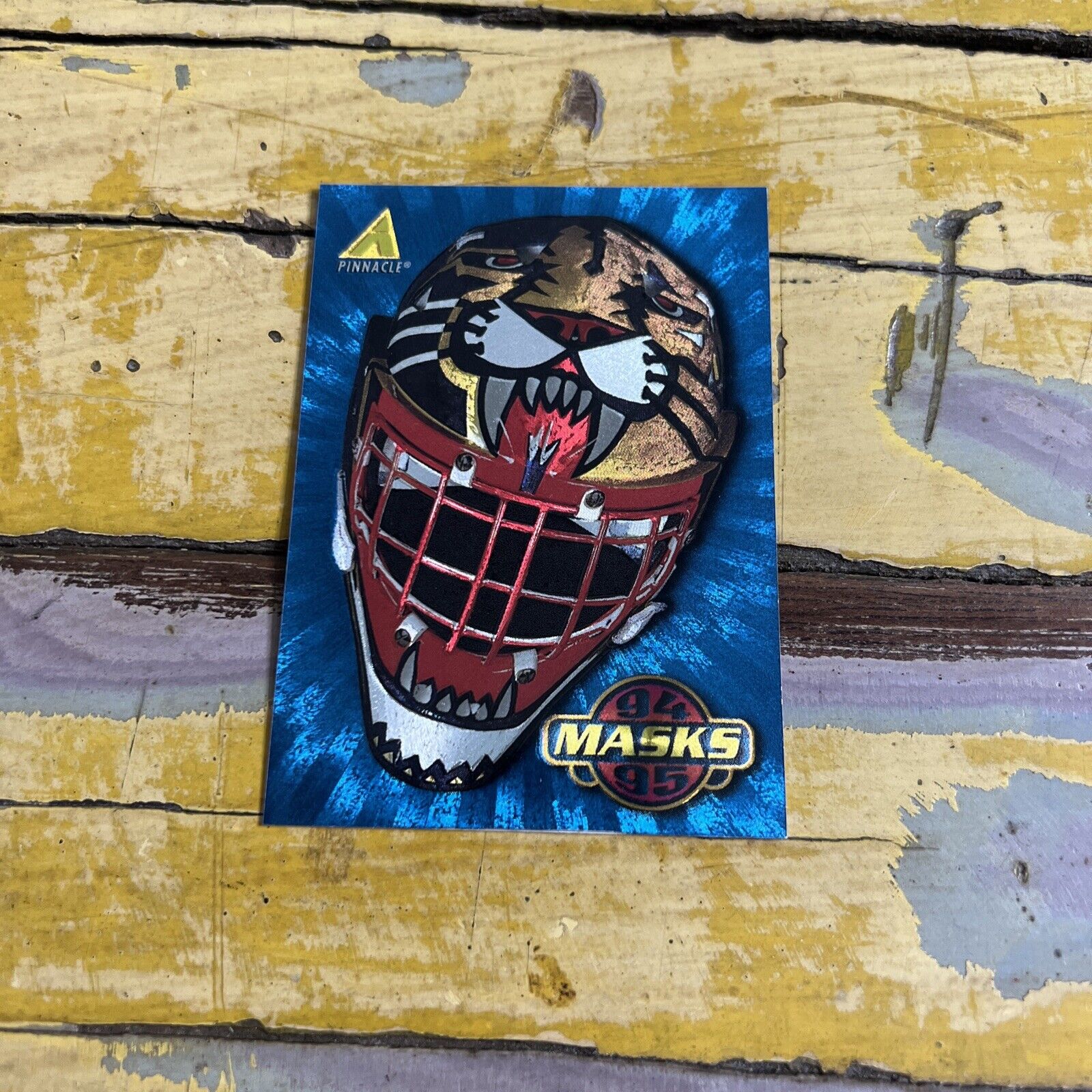 NHL John Vanbiesbrouck Florida Panthers 1994-95 Pinnacle Masks Card #MA2