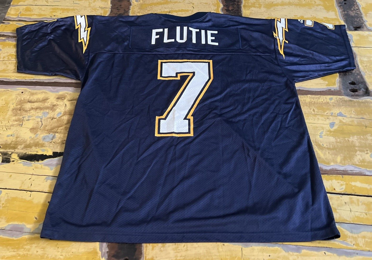 NFL Doug Flutie Los Angeles Chargers Autographed Signed Adidas Jersey PSA COA