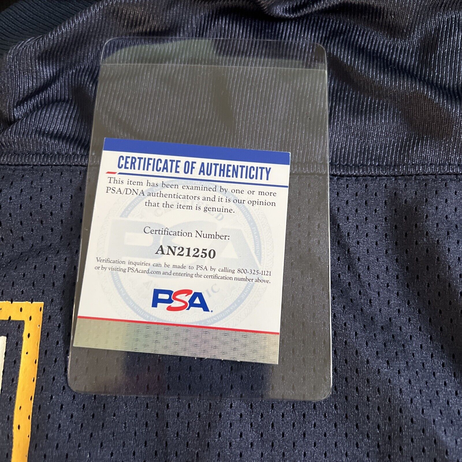 NFL Doug Flutie Los Angeles Chargers Autographed Signed Adidas Jersey PSA COA