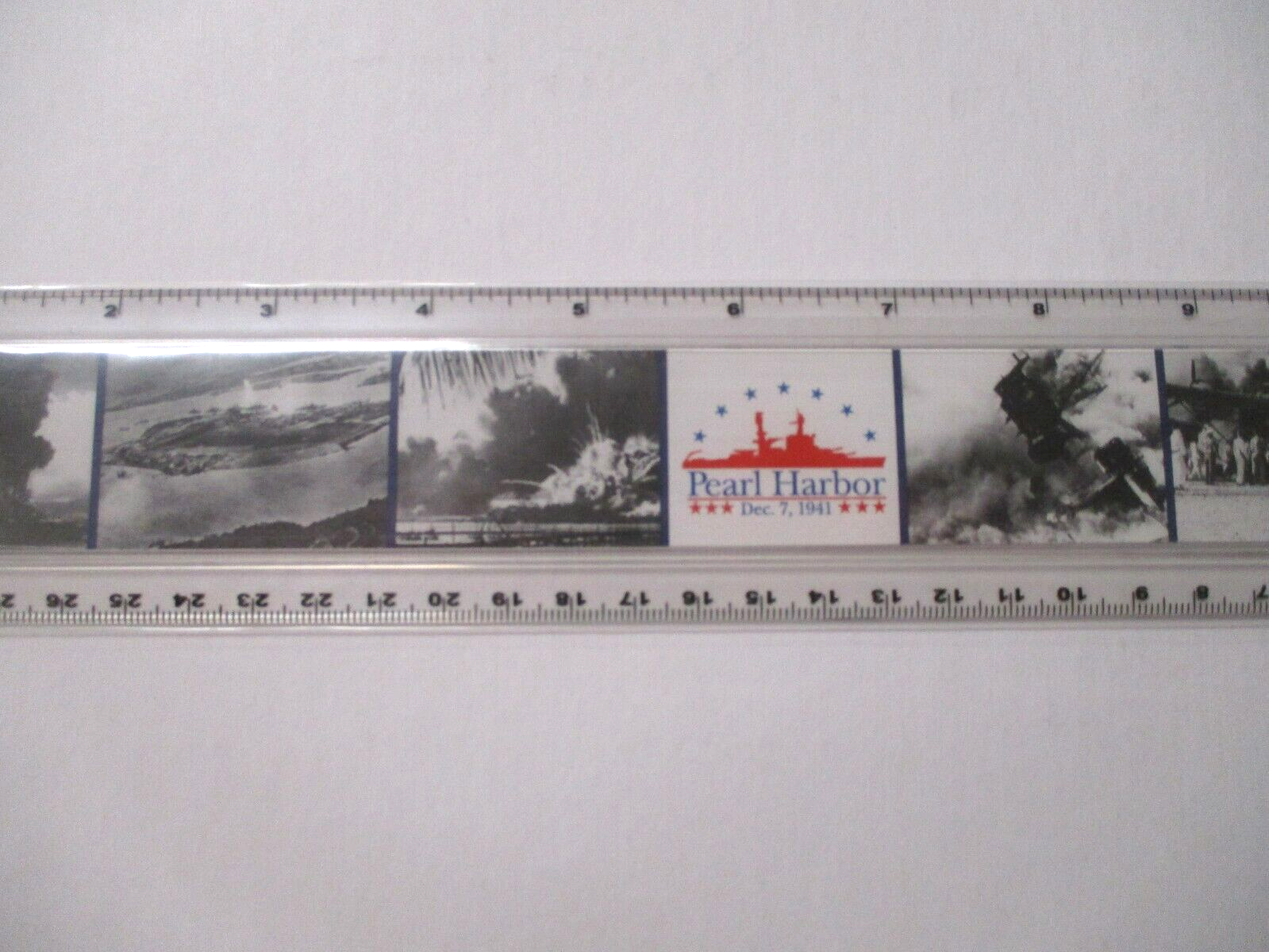 Pearl Harbor Arizona 1941 Commemorative 12 Inch Ruler New in Package