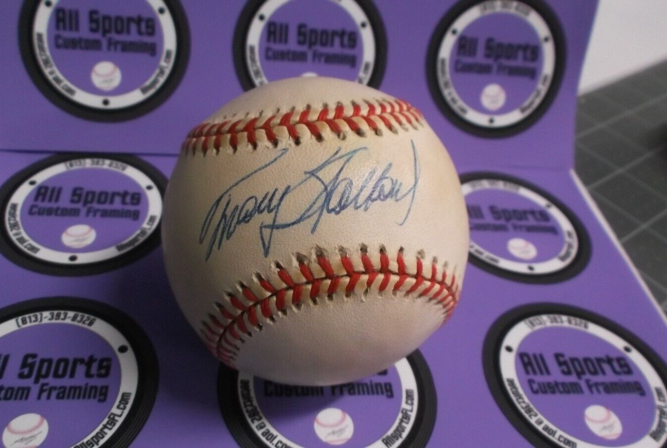 Tracy Stallard Boston Red Sox Mets Cardinals Autographed Baseball JSA #AE58922