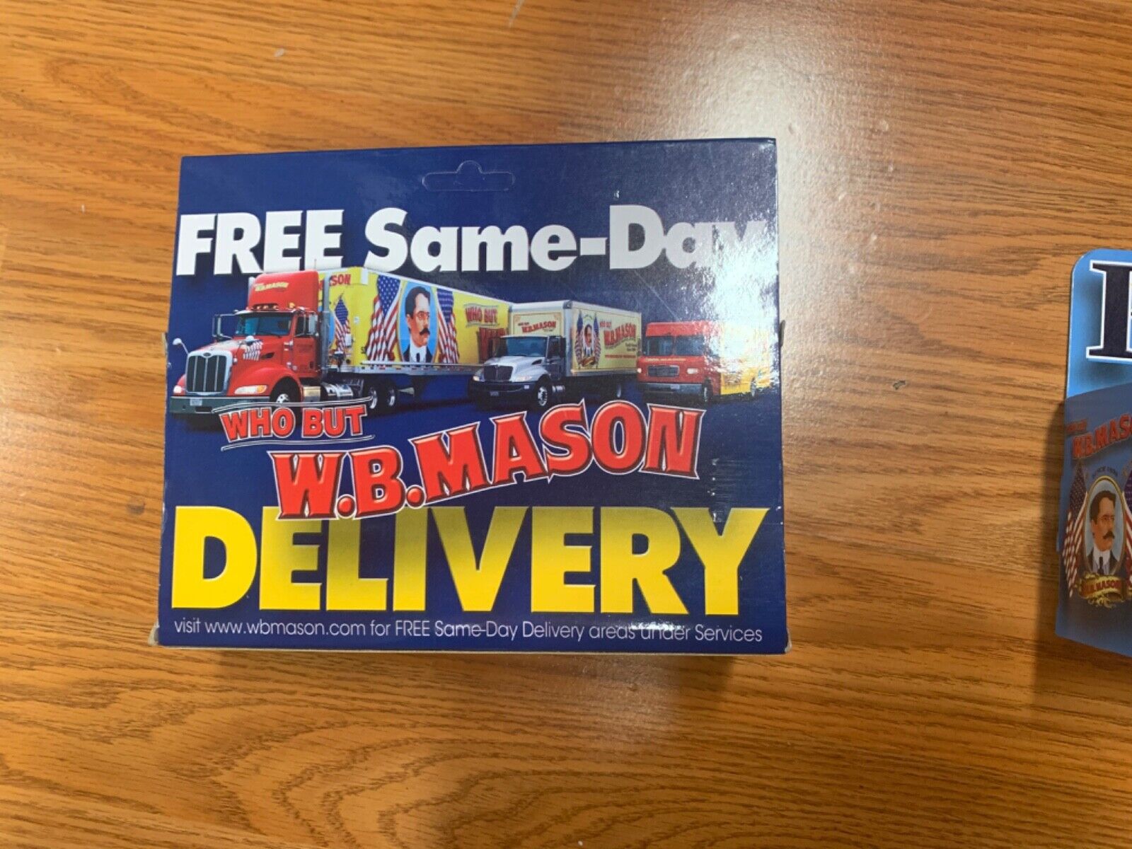 WB Mason Tampa Bay Rays & New York Yankees Collective Delivery Truck Diecast