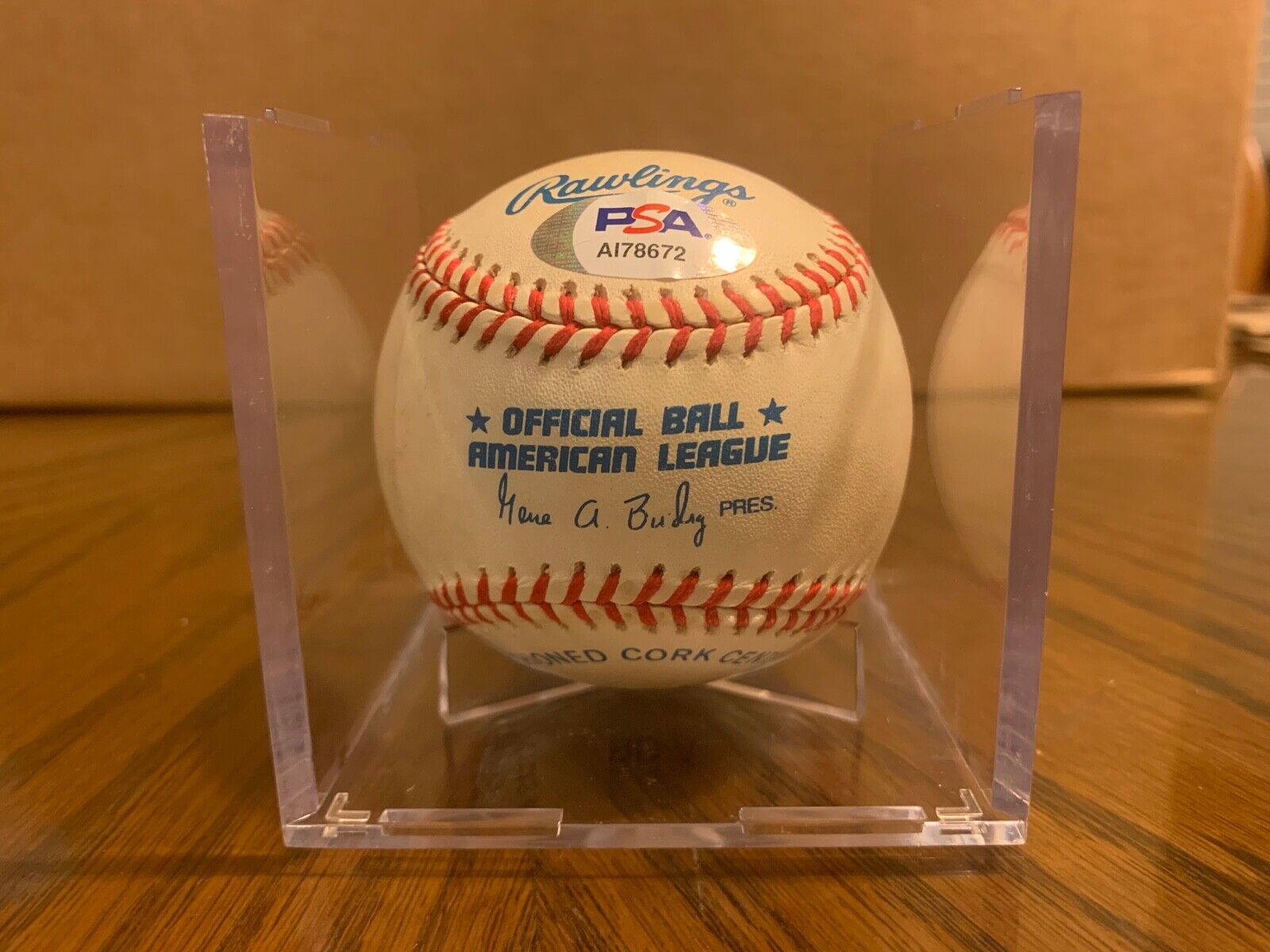 Will Clark Autographed Baseball New York Giants PSA COA #AI78672 MLB