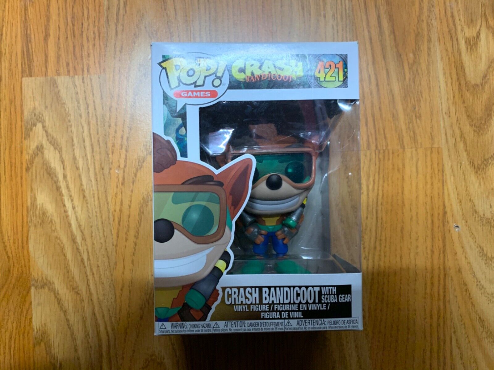 Funko Pop Crash Bandicoot with Scuba Gear