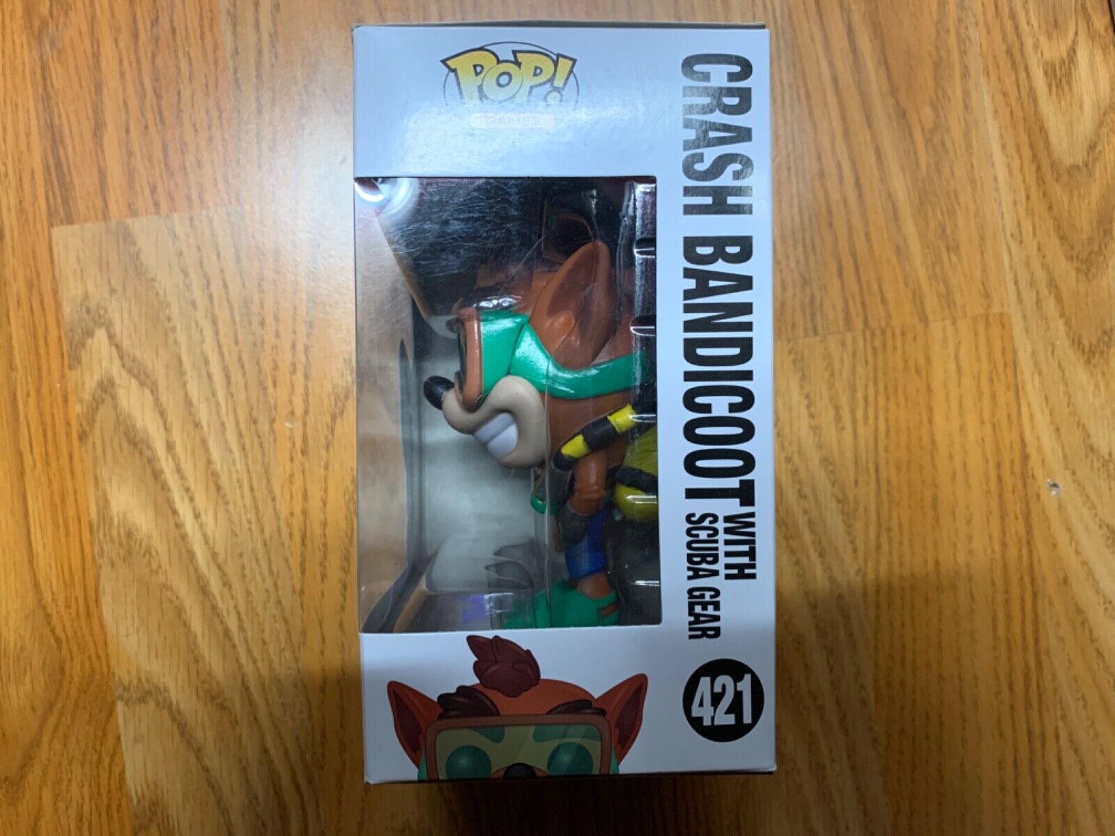 Funko Pop Crash Bandicoot with Scuba Gear