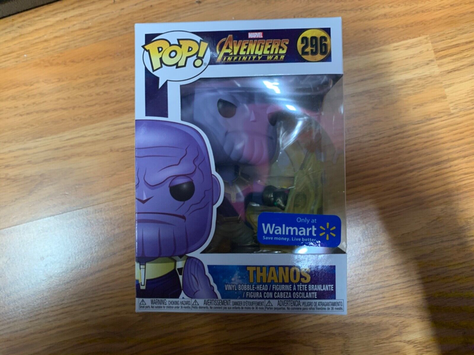 Funko Pop Avengers Infinity War Thanos Walmart Exclusive