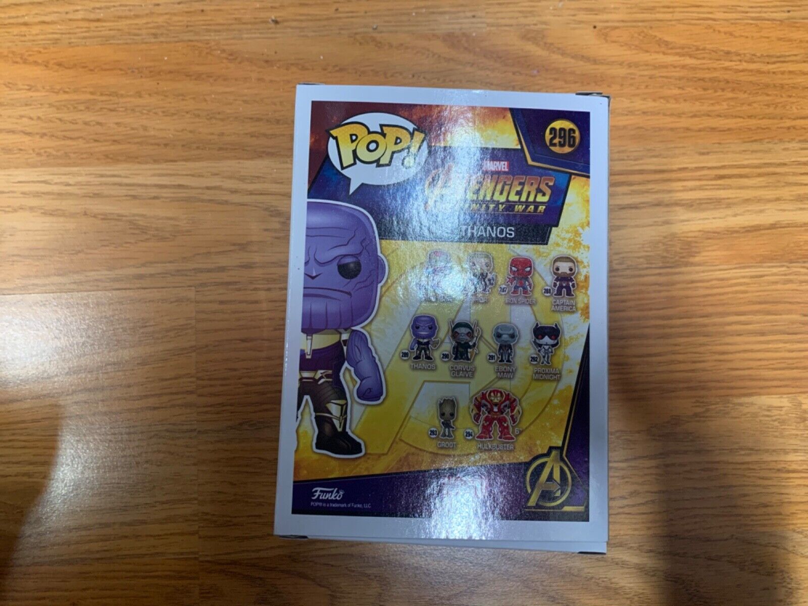 Funko Pop Avengers Infinity War Thanos Walmart Exclusive