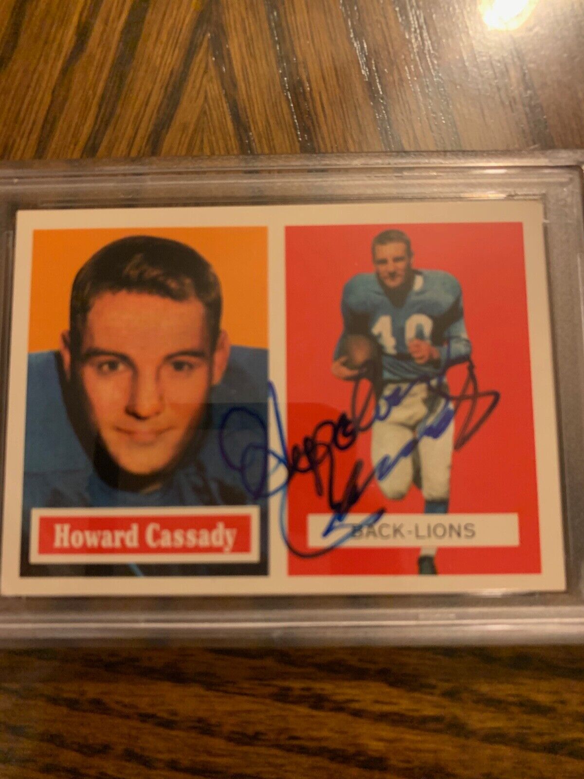 Howard Cassady Autographed Topps Archives Heisman Card PSA Slabbed & Certified