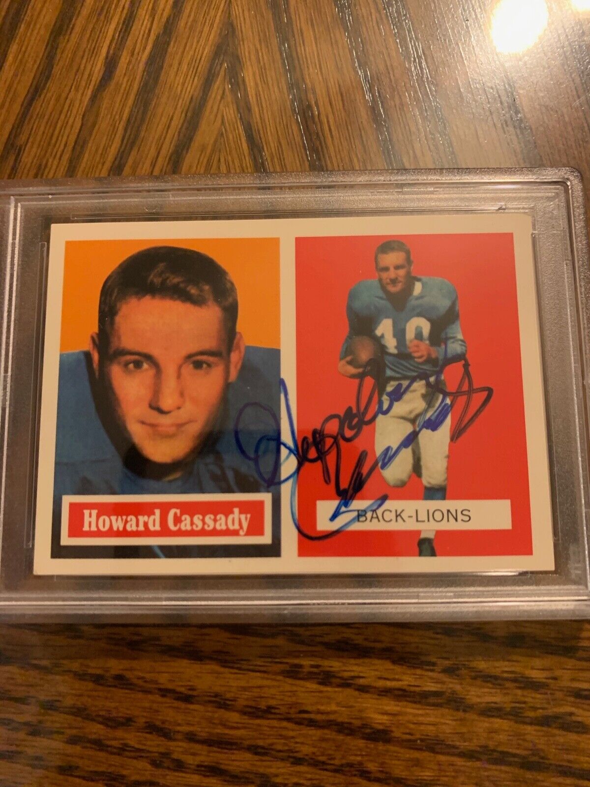 Howard Cassady Autographed Topps Archives Heisman Card PSA Slabbed & Certified