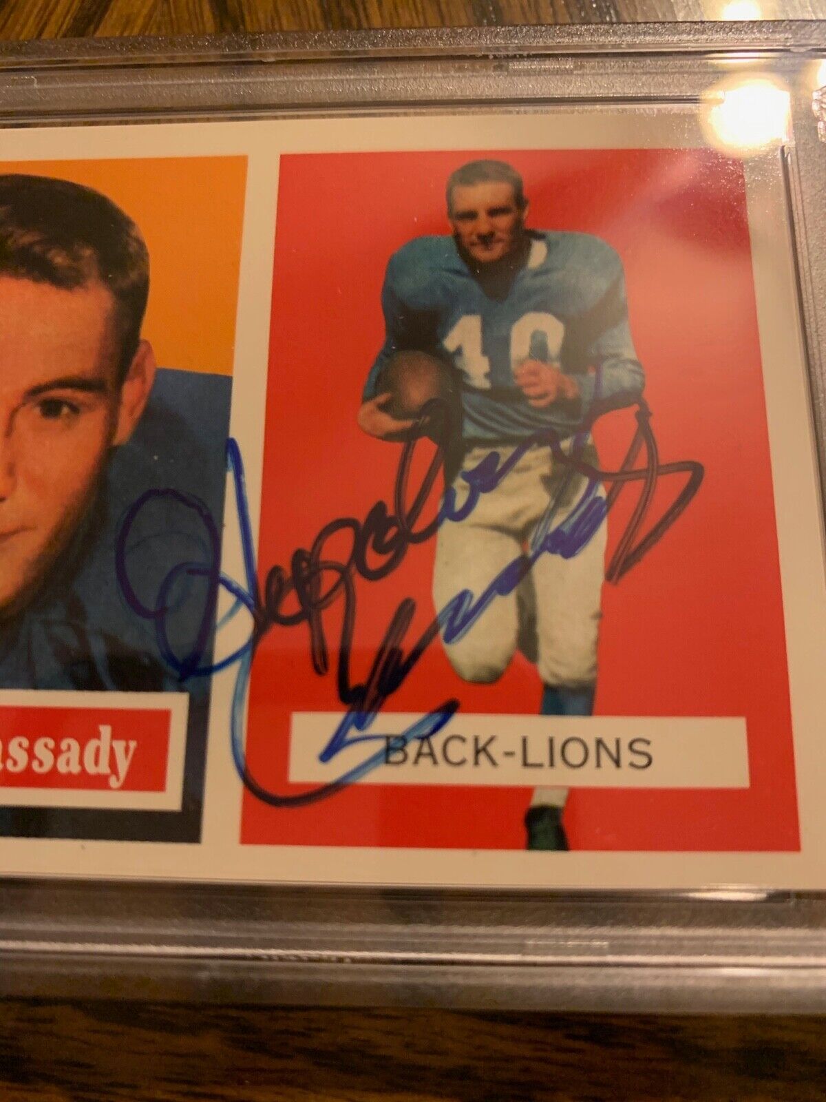 Howard Cassady Autographed Topps Archives Heisman Card PSA Slabbed & Certified