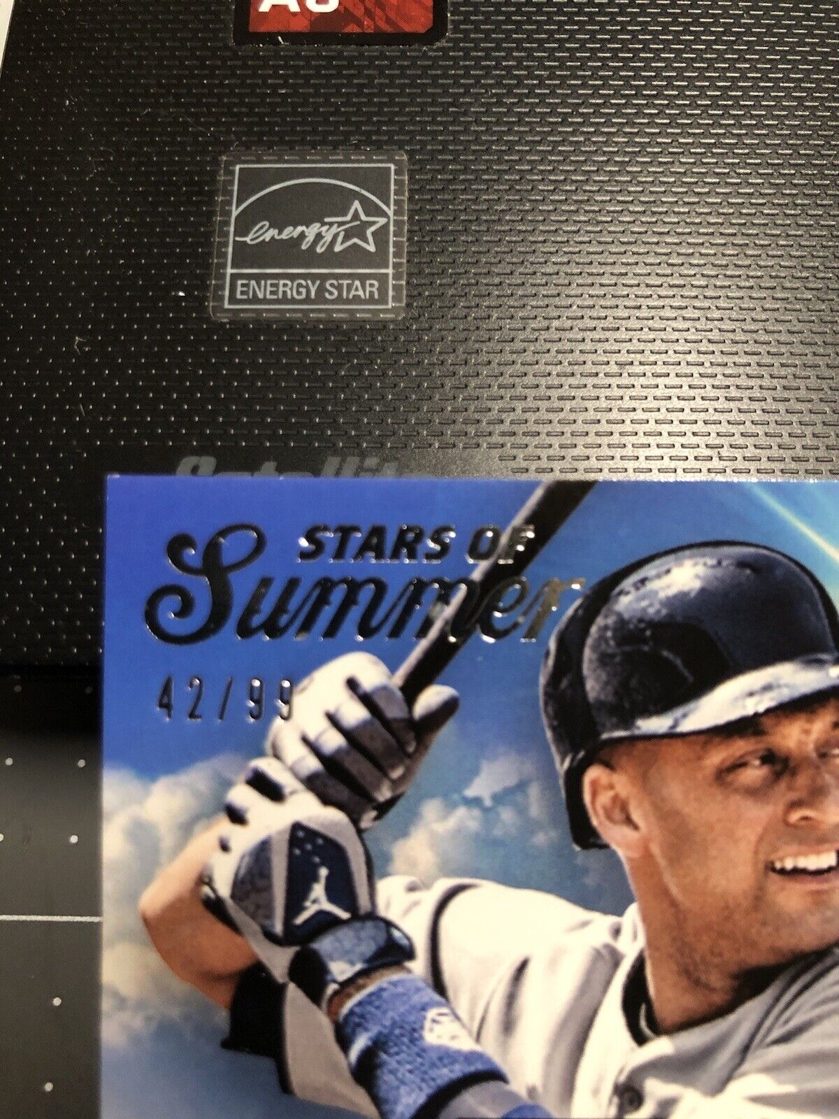 DEREK JETER 2014 Classics Stars of Summer Jersey Pinstripe 42/99 2 Color Swatch