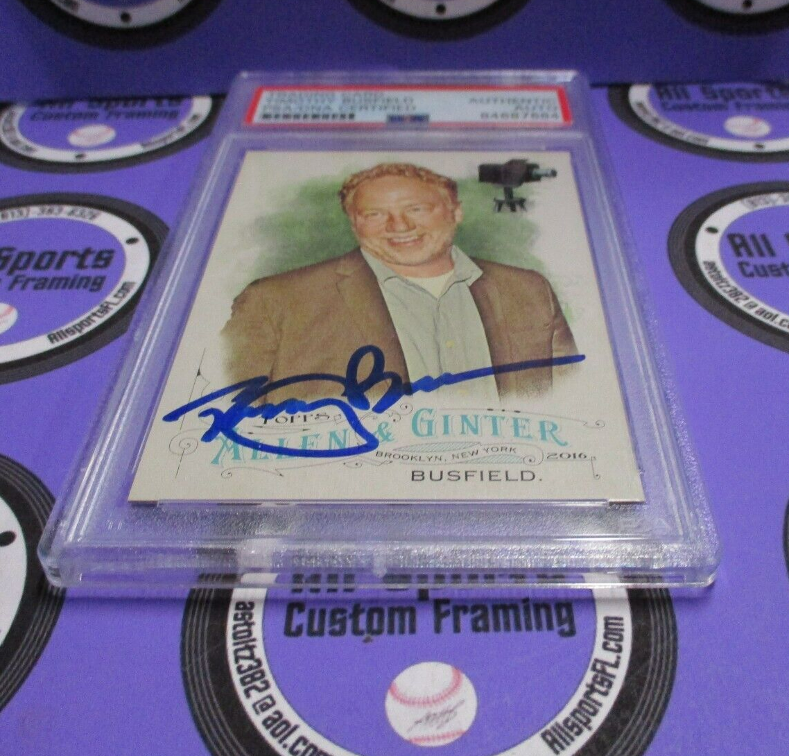 Timothy Busfield Actor Autographed Signed 2016 Allen & Ginter Card (5) PSA Slab