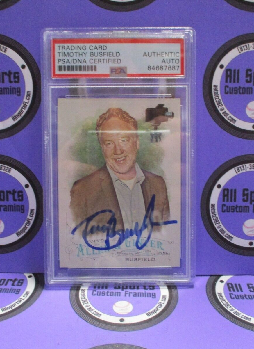 Timothy Busfield Actor Autographed Signed 2016 Allen & Ginter Card PSA Slab