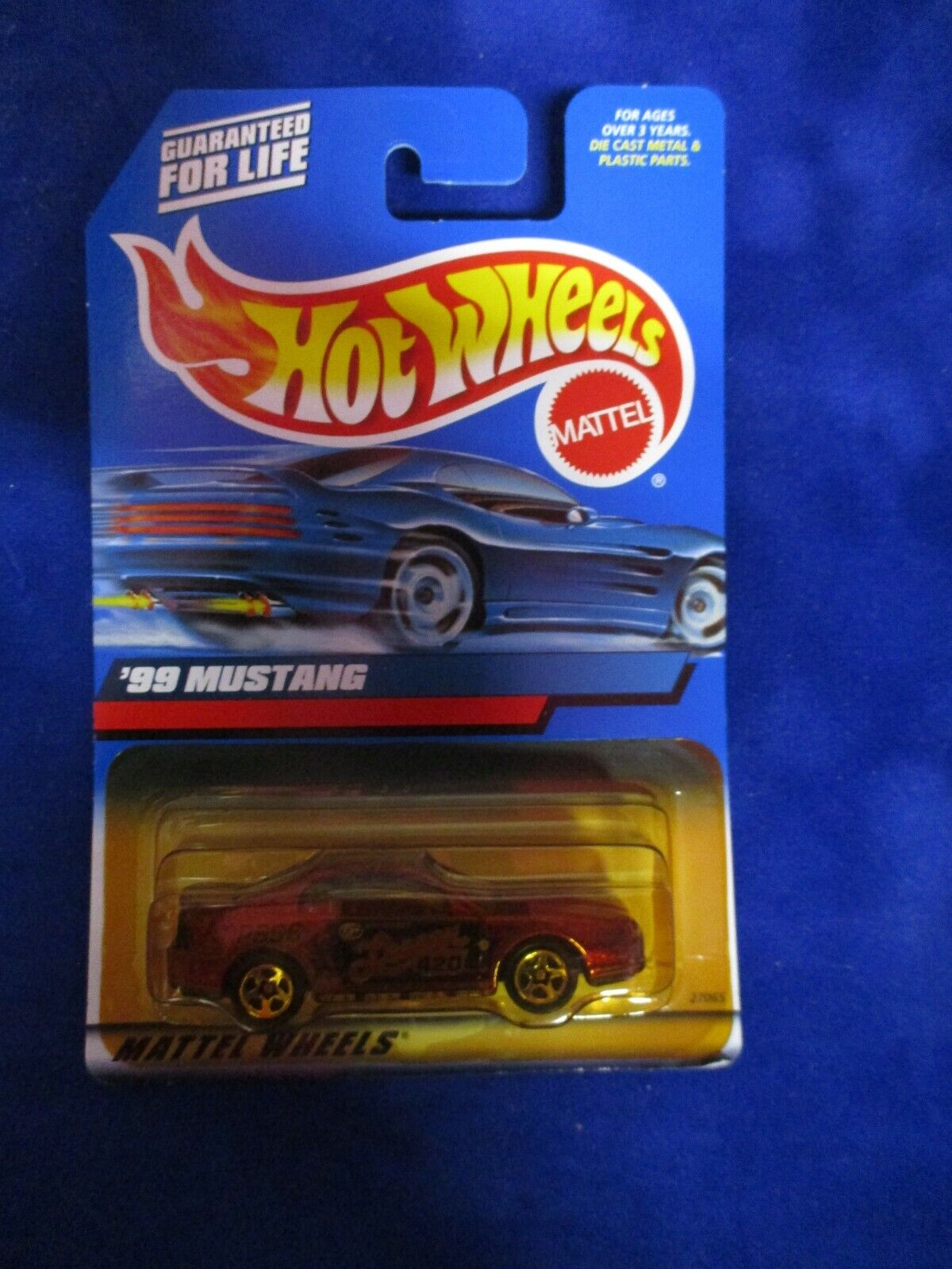 Hot Wheels Mattel Wheels '99 Mustang 2000 Collector No. 098 Lesser 420