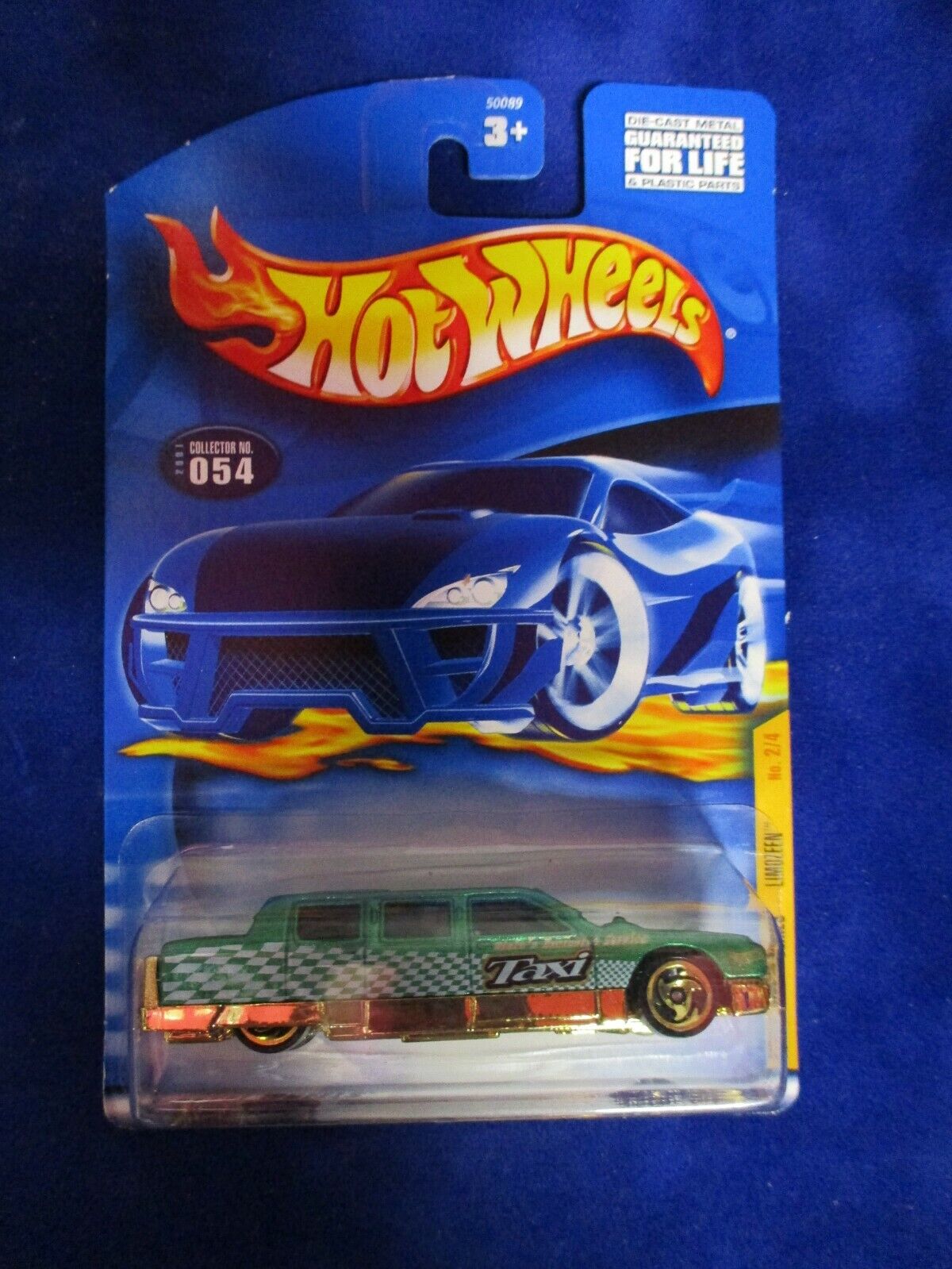 Hot Wheels Mattel Wheels Turbo Taxi Series Limozeen No. 2/4 2001 Collector No054