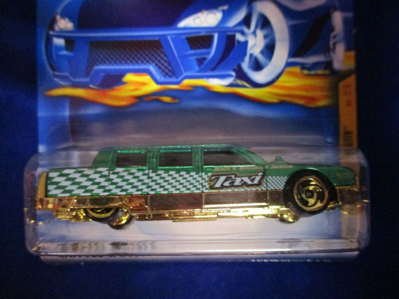 Hot Wheels Mattel Wheels Turbo Taxi Series Limozeen No. 2/4 2001 Collector No054