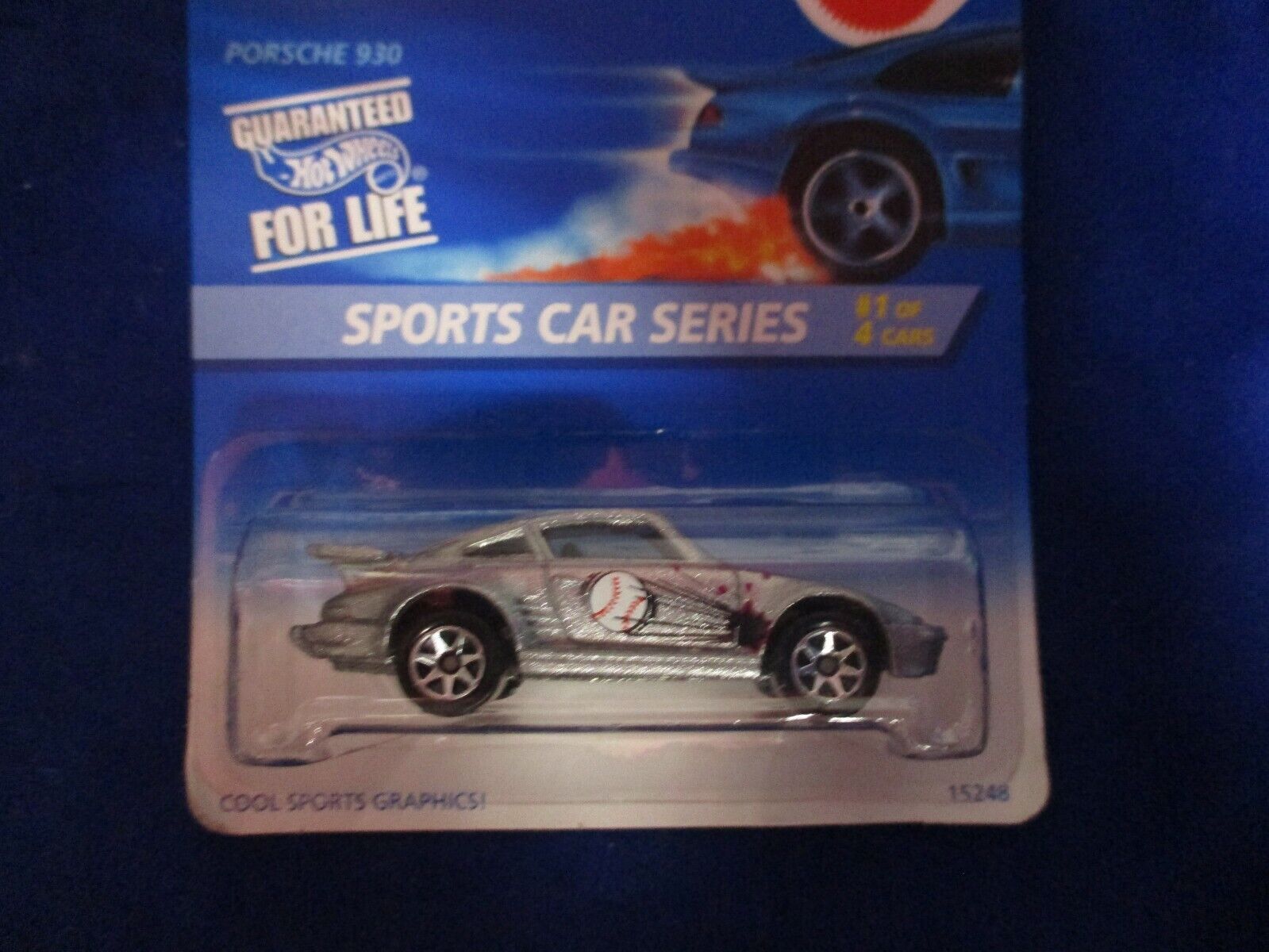 Hot Wheels Mattel Wheels Sports Car Series #1/4 Porsche 930 Cool Sports Graphics