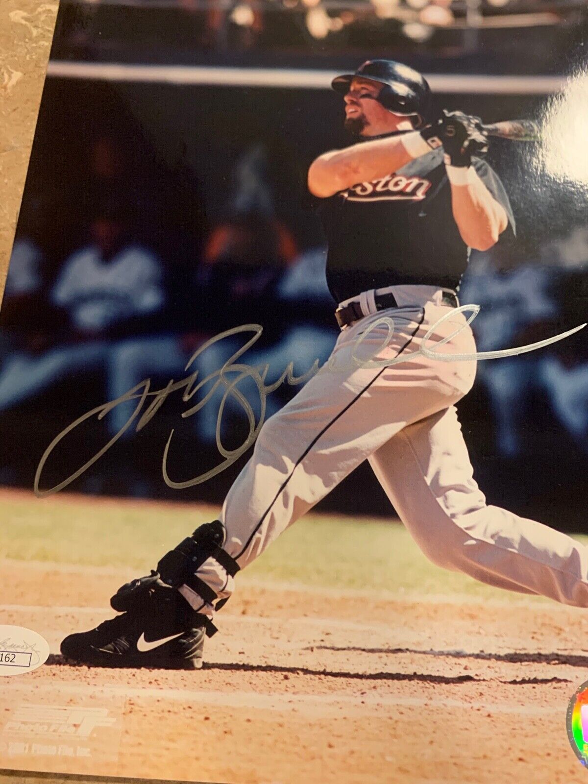 Jeff Bagwell Houston Astros Autographed 8x10 Photo JSA COA #Q5916 MLB Hologram