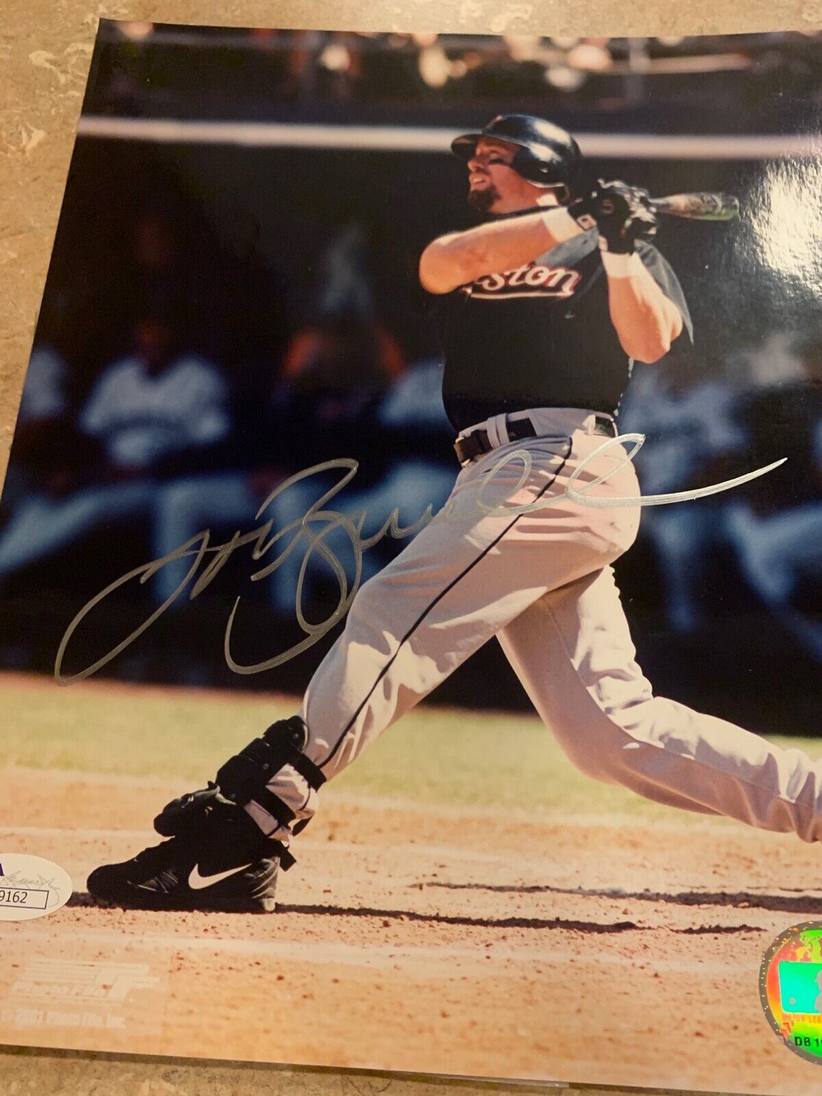 Jeff Bagwell Houston Astros Autographed 8x10 Photo JSA COA #Q5916 MLB Hologram