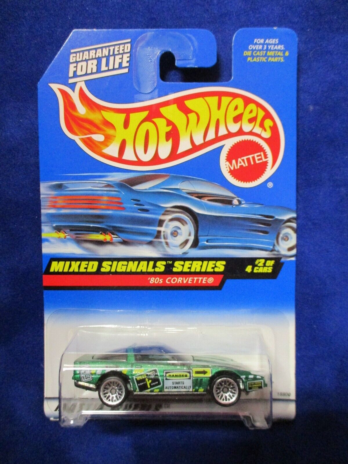 Hot Wheels Mattel Wheels Mixed Signals Series '80s Corvette #2/4 Collector #734