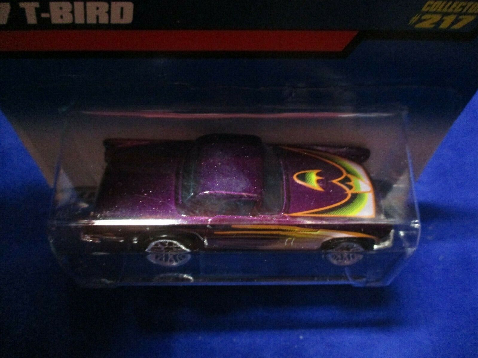 Hot Wheels Mattel Wheels '57 T-Bird 2000 Collector #217 Purple