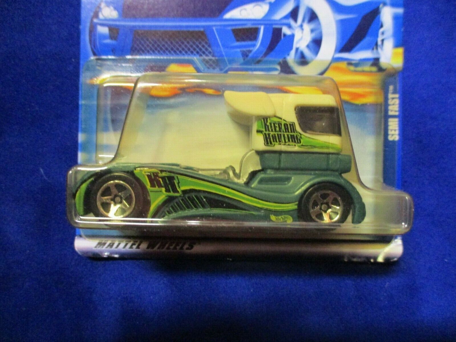 Hot Wheels Mattel Wheels Semi Fast 2000 Collector No. 189 Green White