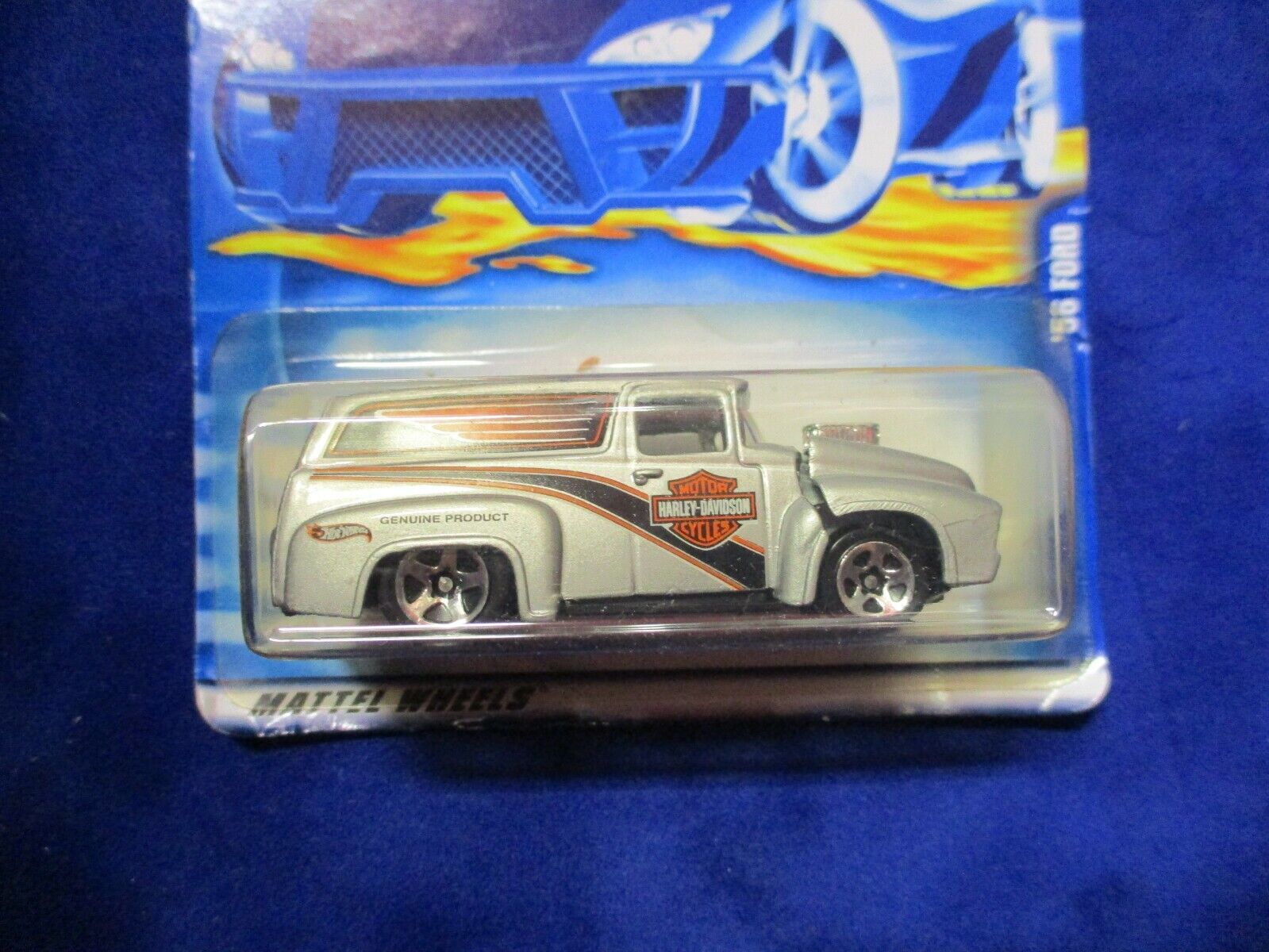 Hot Wheels Mattel Wheels '56 Ford Collector No. 155 Harley-Davidson Motor Cycles