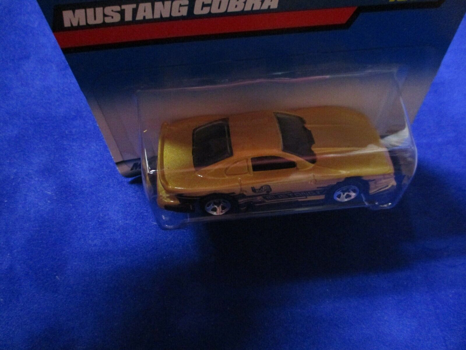 Hot Wheels Mattel Wheels Mustang Cobra Gold Collector #1066