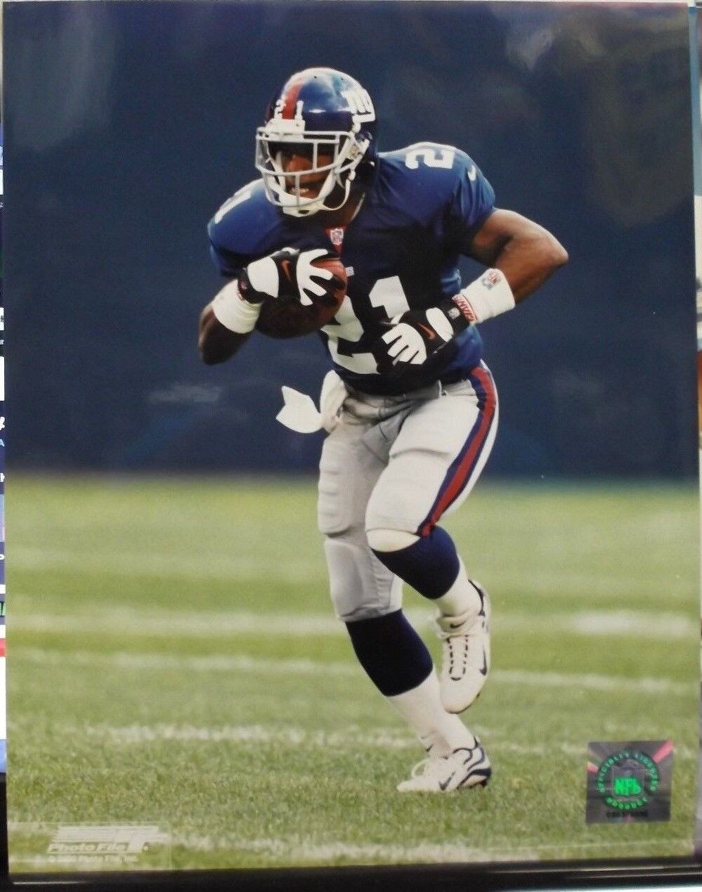 Tiki Barber New York Giants Photo File  8x10 Color Photo