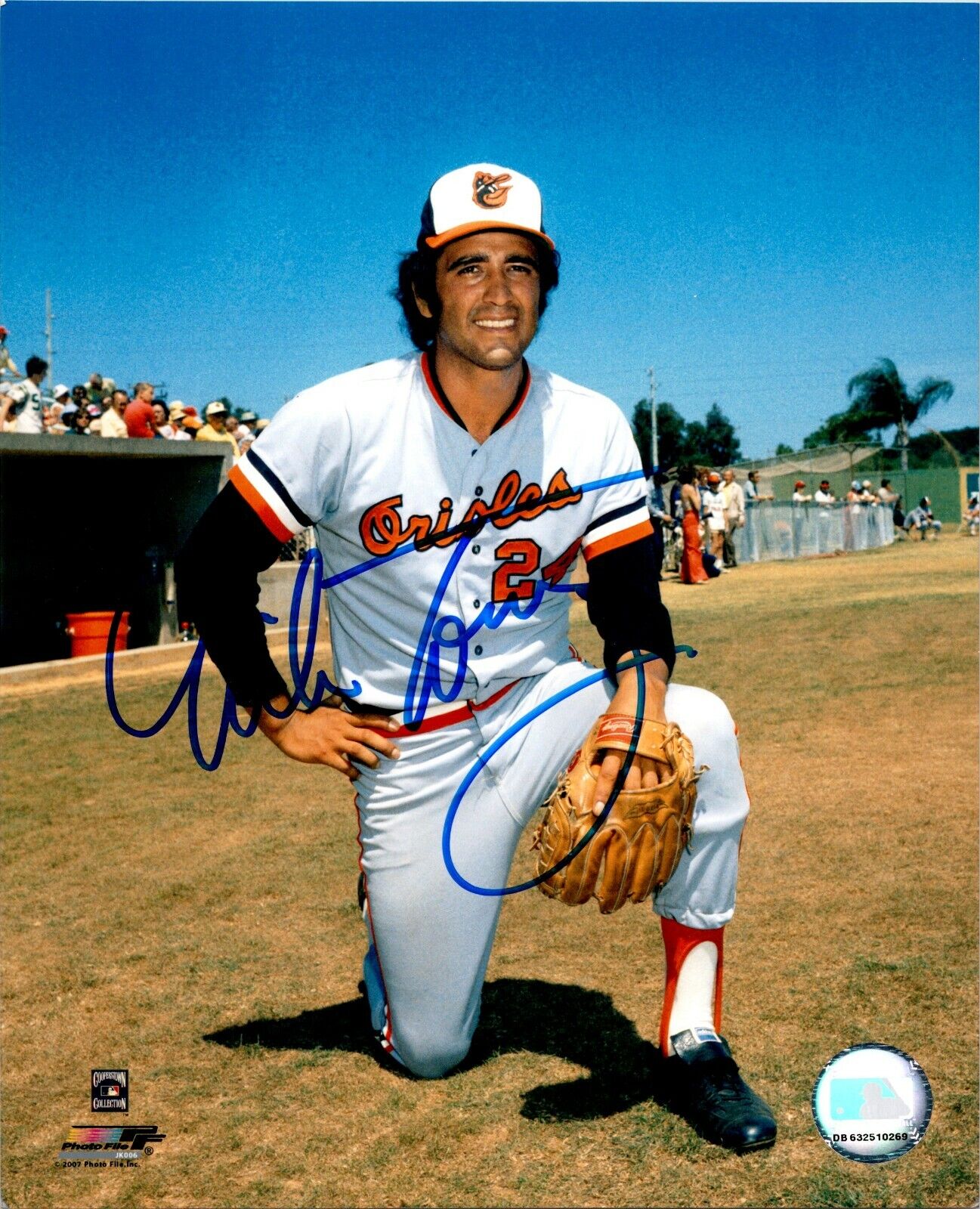 Mike Torrez Blatimore Orioles Signed autographed 8x10 photo