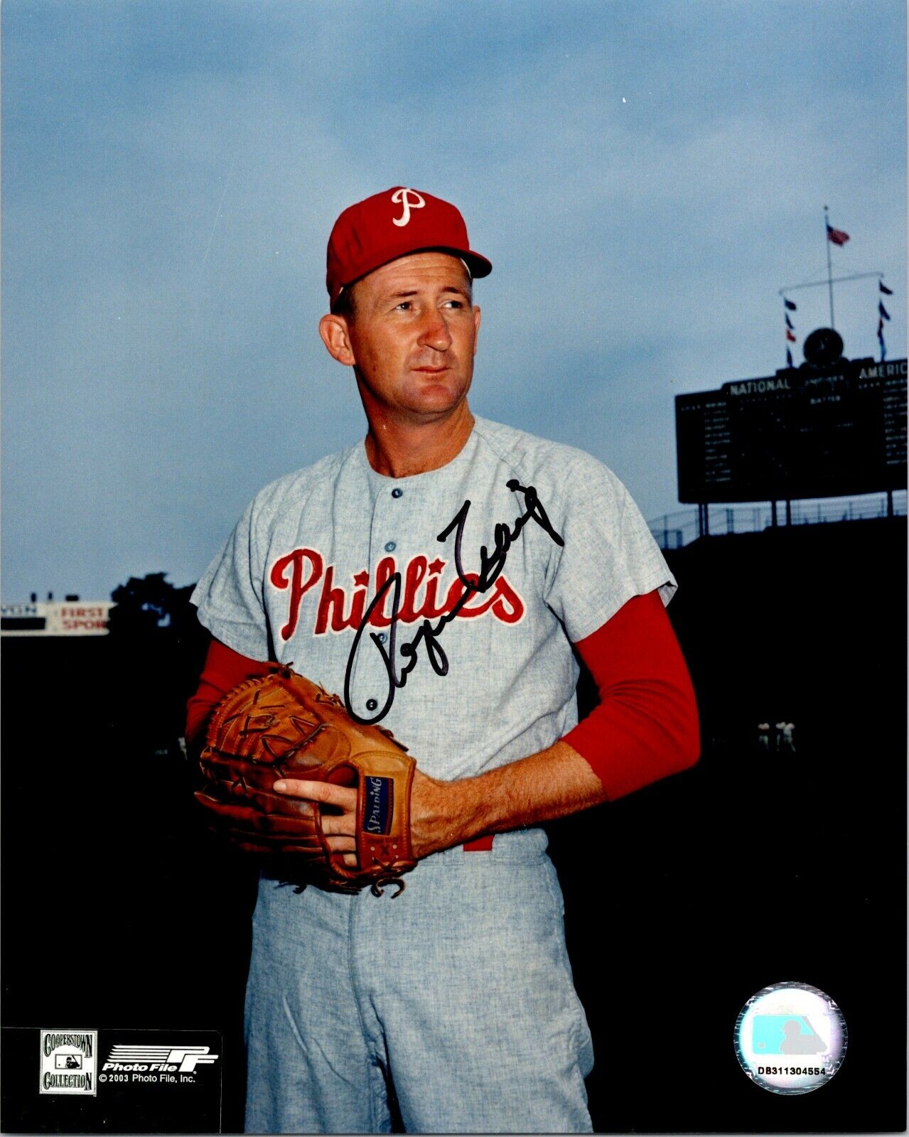 Roger Craig Philadelphia Phillies Signed autographed 8x10 photo