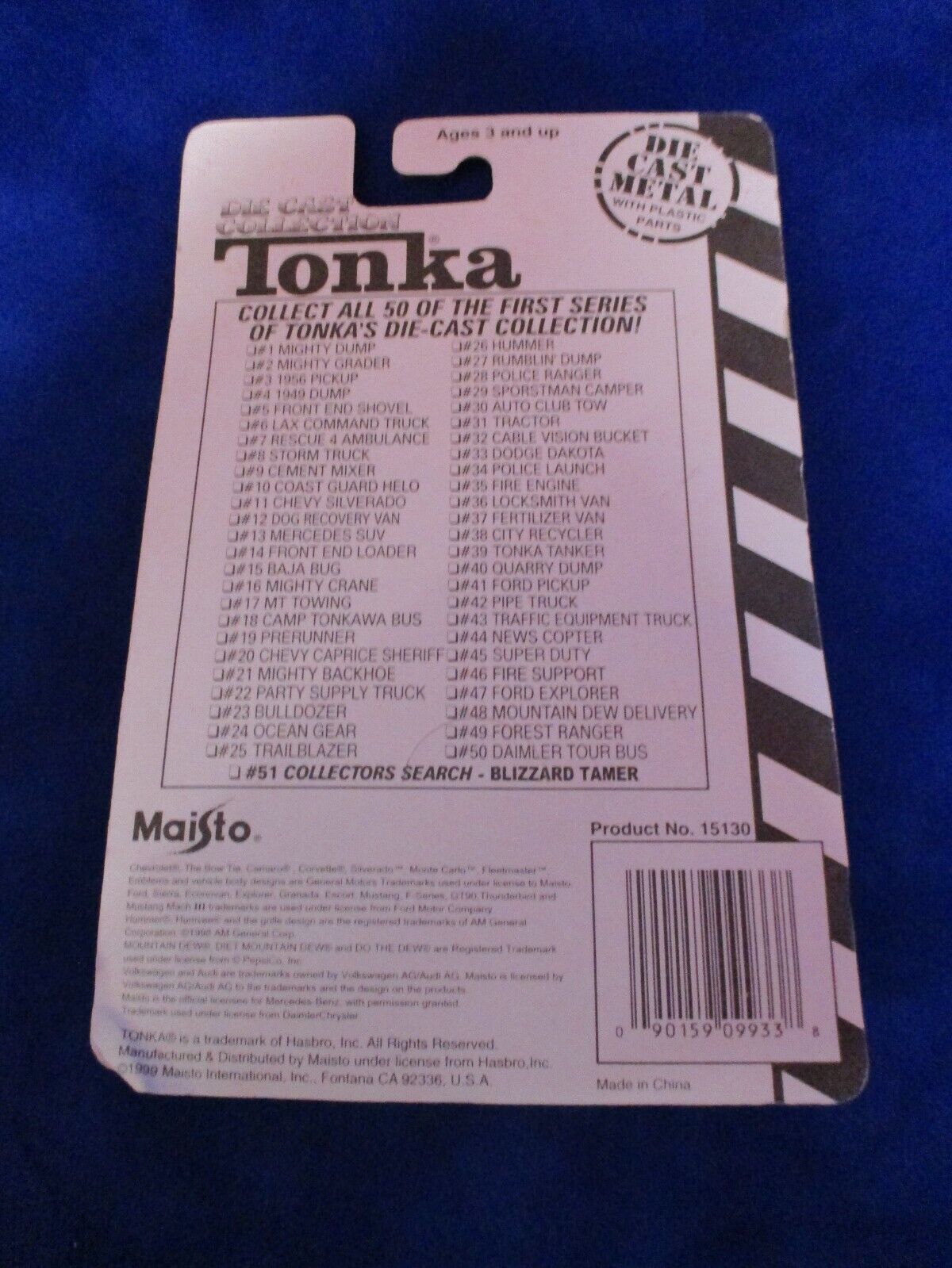 Tonka Die Cast Collection News Copter #44/50