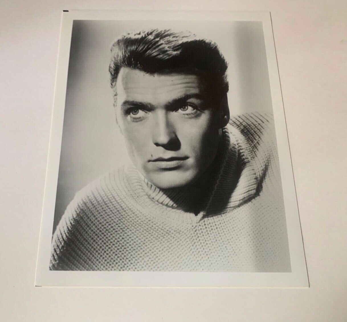 Clint Eastwood Unsigned Vintage Publicity 8x10 Black and White Celebrity Photo