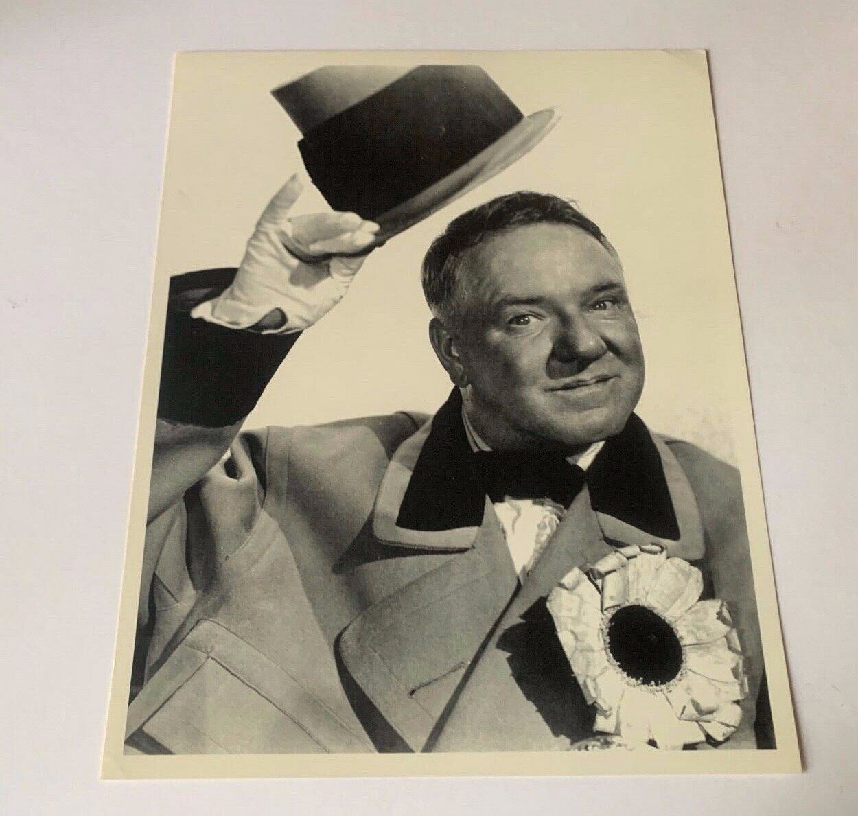 W.C Fields Unsigned Vintage Publicity 8x10 Black and White Celebrity Photo