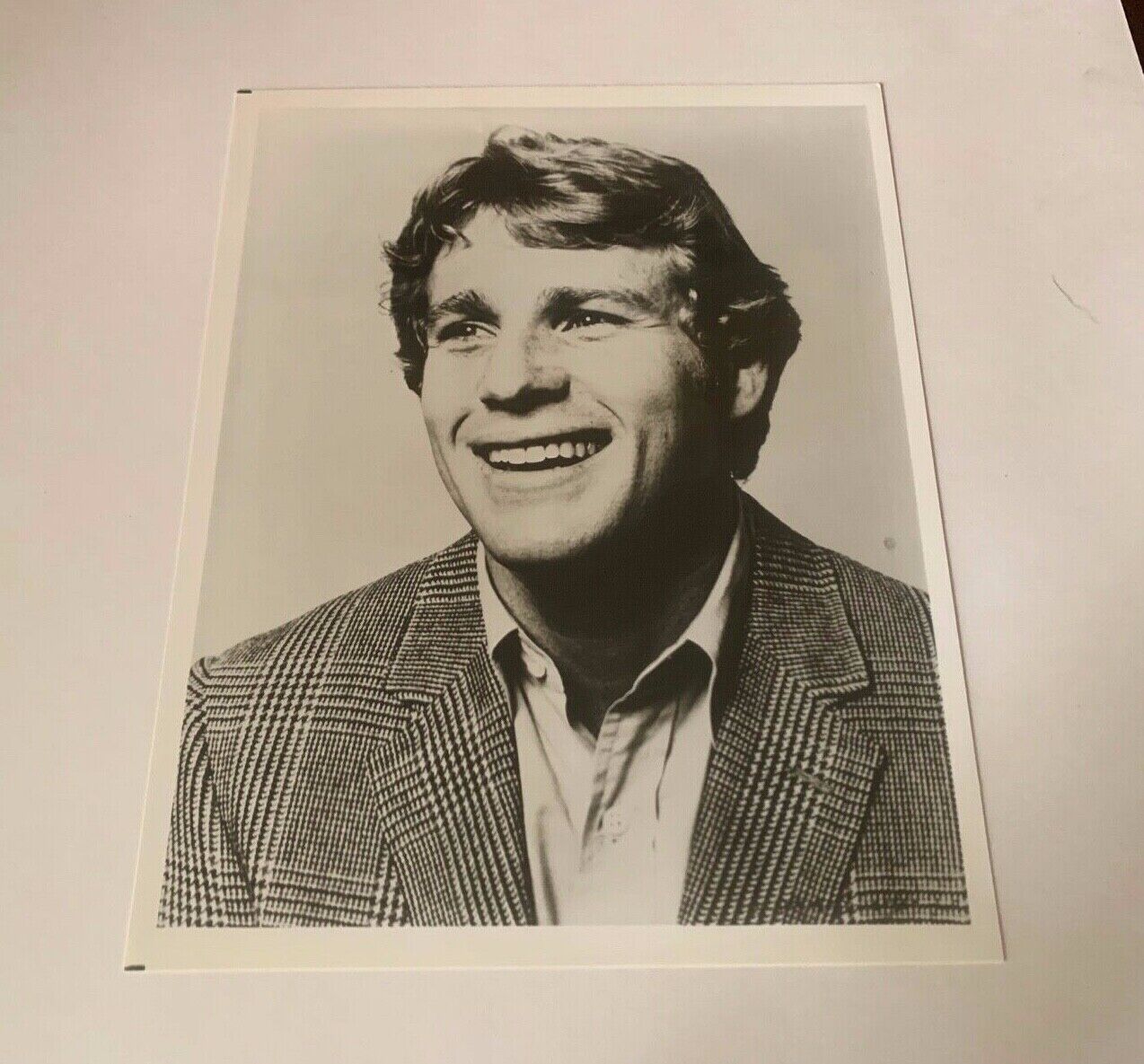 Ryan O'Neil Unsigned Vintage Publicity 8x10 Black and White Celebrity Photo