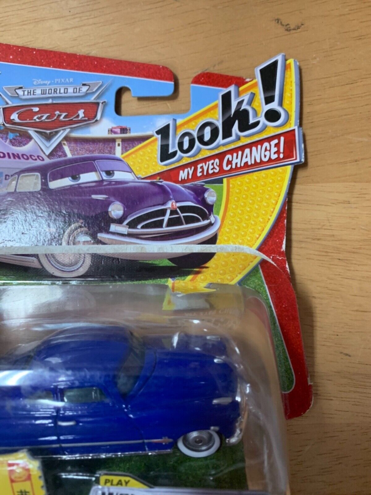 Disney Pixar Cars Look My Eyes Change Doc Hudson Opened RARE