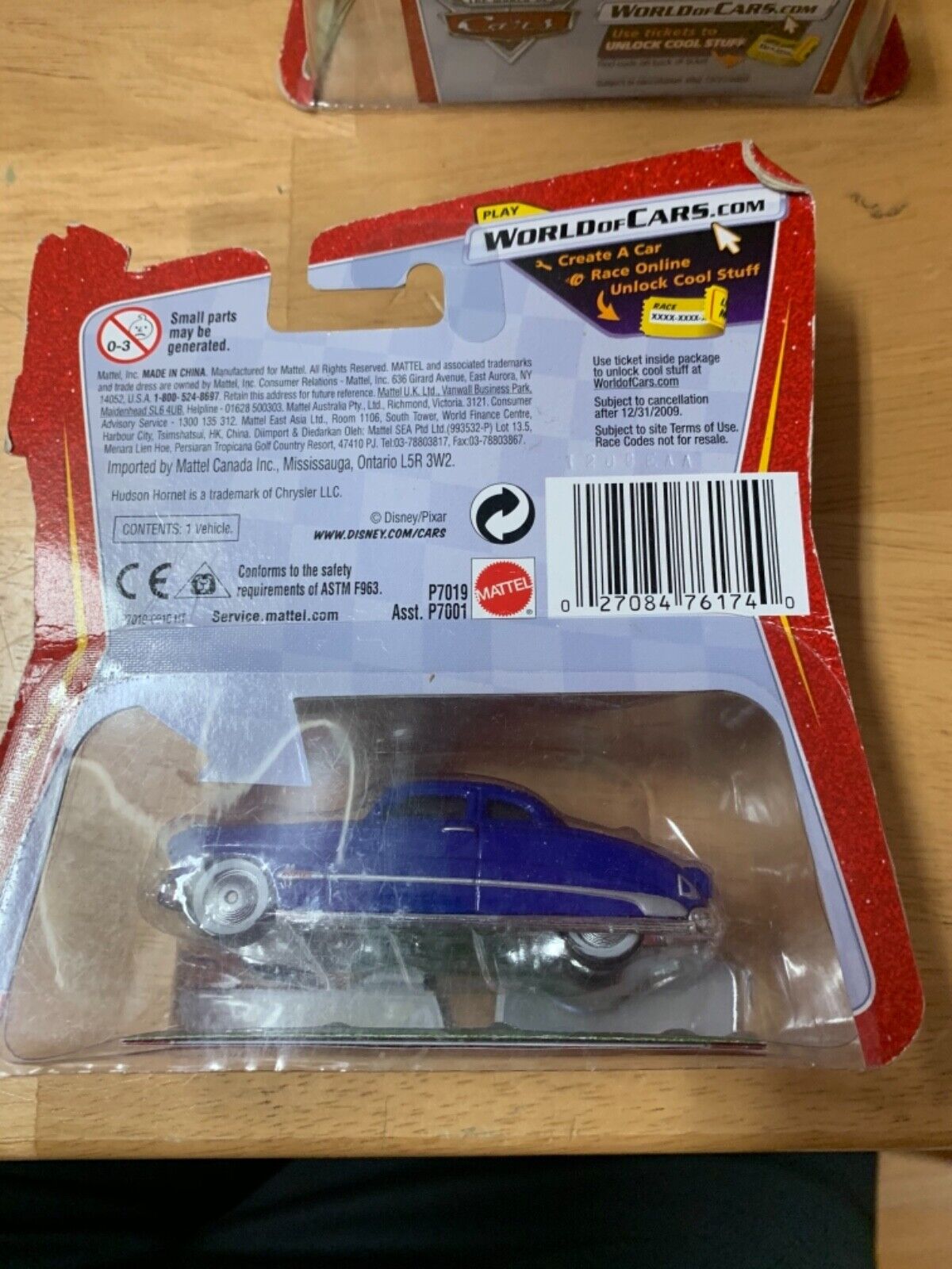 Disney Pixar Cars Look My Eyes Change Doc Hudson Opened RARE